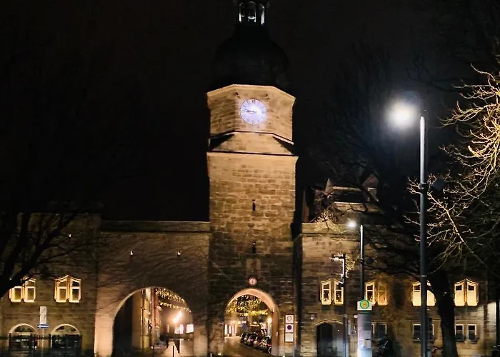 An Der Salvatorkirche - Zentrales Apartmenthaus Mit Terrasse * 코부르크
