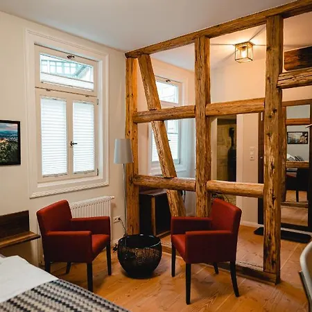Διαμέρισμα An Der Salvatorkirche - Zentrales Apartmenthaus Mit Terrasse Κόμπουργκ